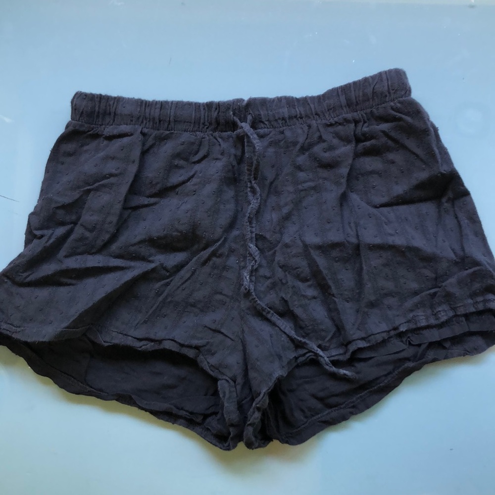 short flowy black shorts